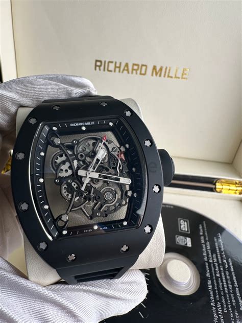 richard mille 055 for sale|Richard Mille ceramic bubba watson.